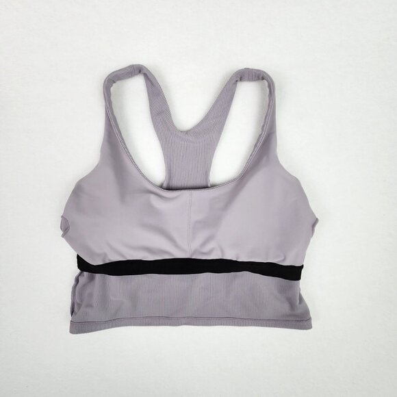 Sage Collective Racerback Sports Bra Top Size XL Purple - Picture 4 of 7